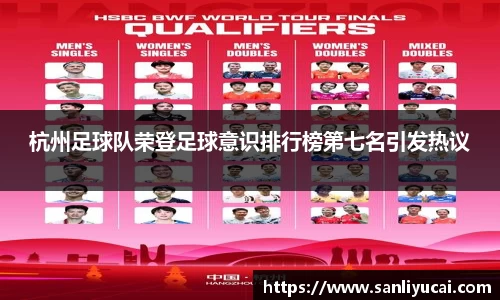 杭州足球队荣登足球意识排行榜第七名引发热议